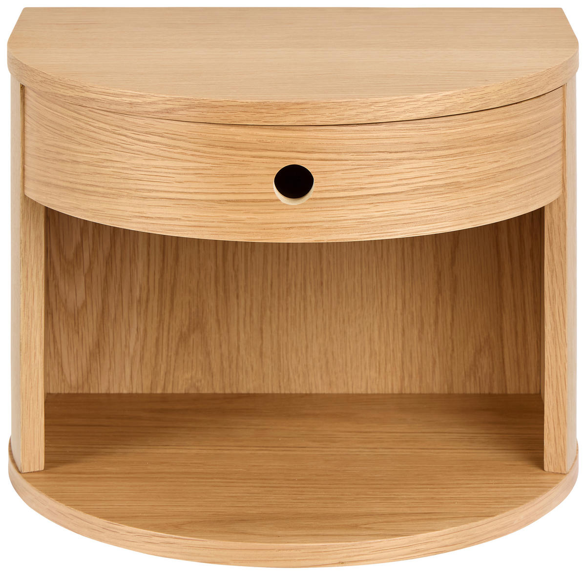 NACHTTISCH 40/30/31,5 cm  in furniert Eichefarben  - Eichefarben, Modern, Holzwerkstoff (40/30/31,5cm) - MID.YOU
