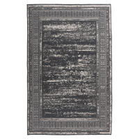 KOBEREC TKANÝ NA PLOCHO, 160/230 cm, šedá - šedá, Konvenční, textil (160/230cm)