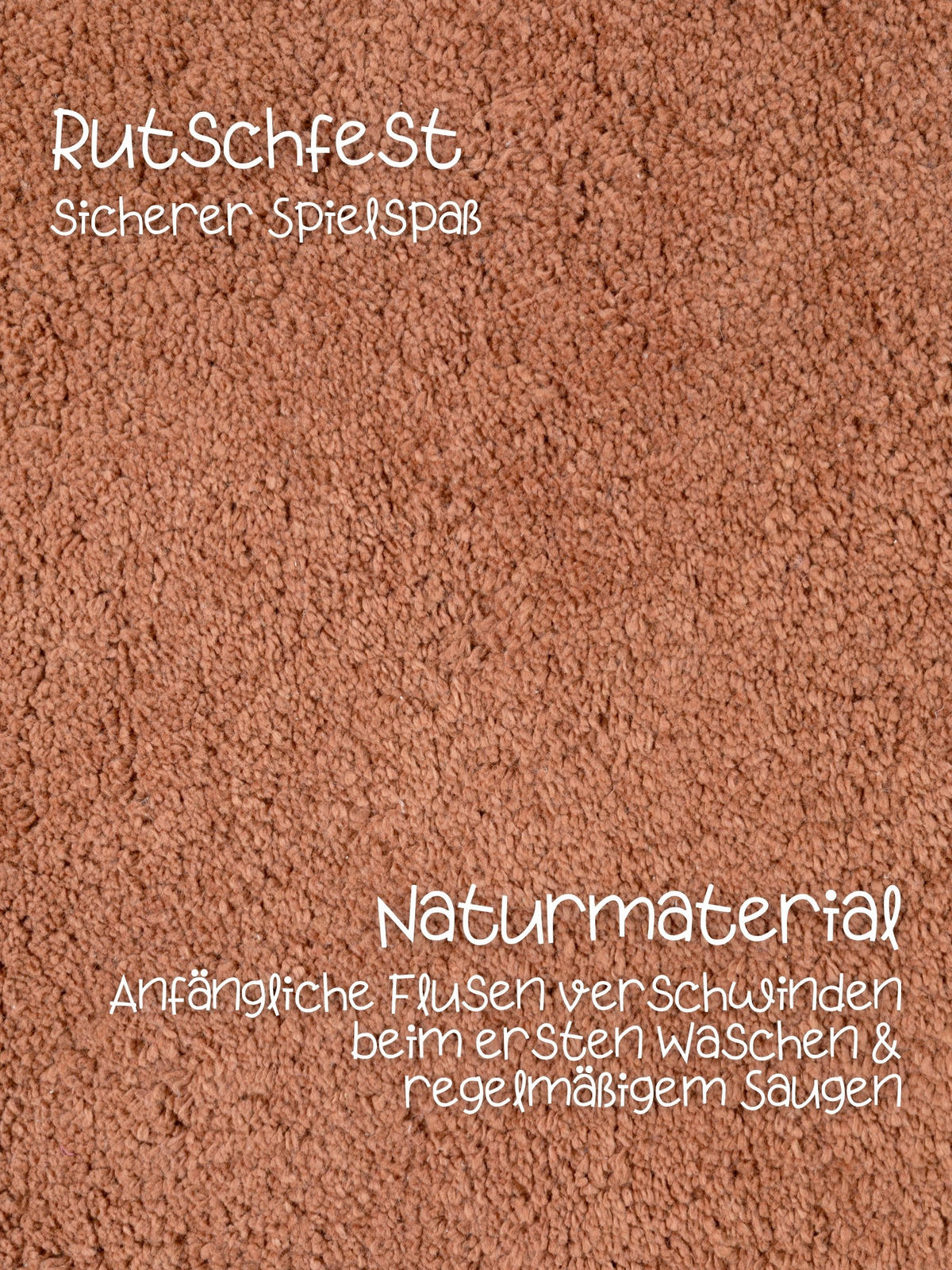 KINDERTEPPICH 101/120 cm Snuggle Benni Bär  - Braun, Basics, Kunststoff/Textil (101/120cm) - Hanse Home