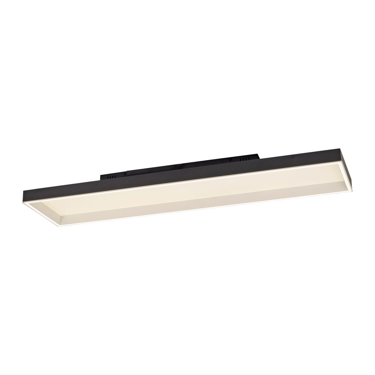LED-DECKENLEUCHTE  Smart 120/30/8.4 cm   - Schwarz, Basics, Kunststoff/Metall (120/30/8.4cm) - Paul Neuhaus