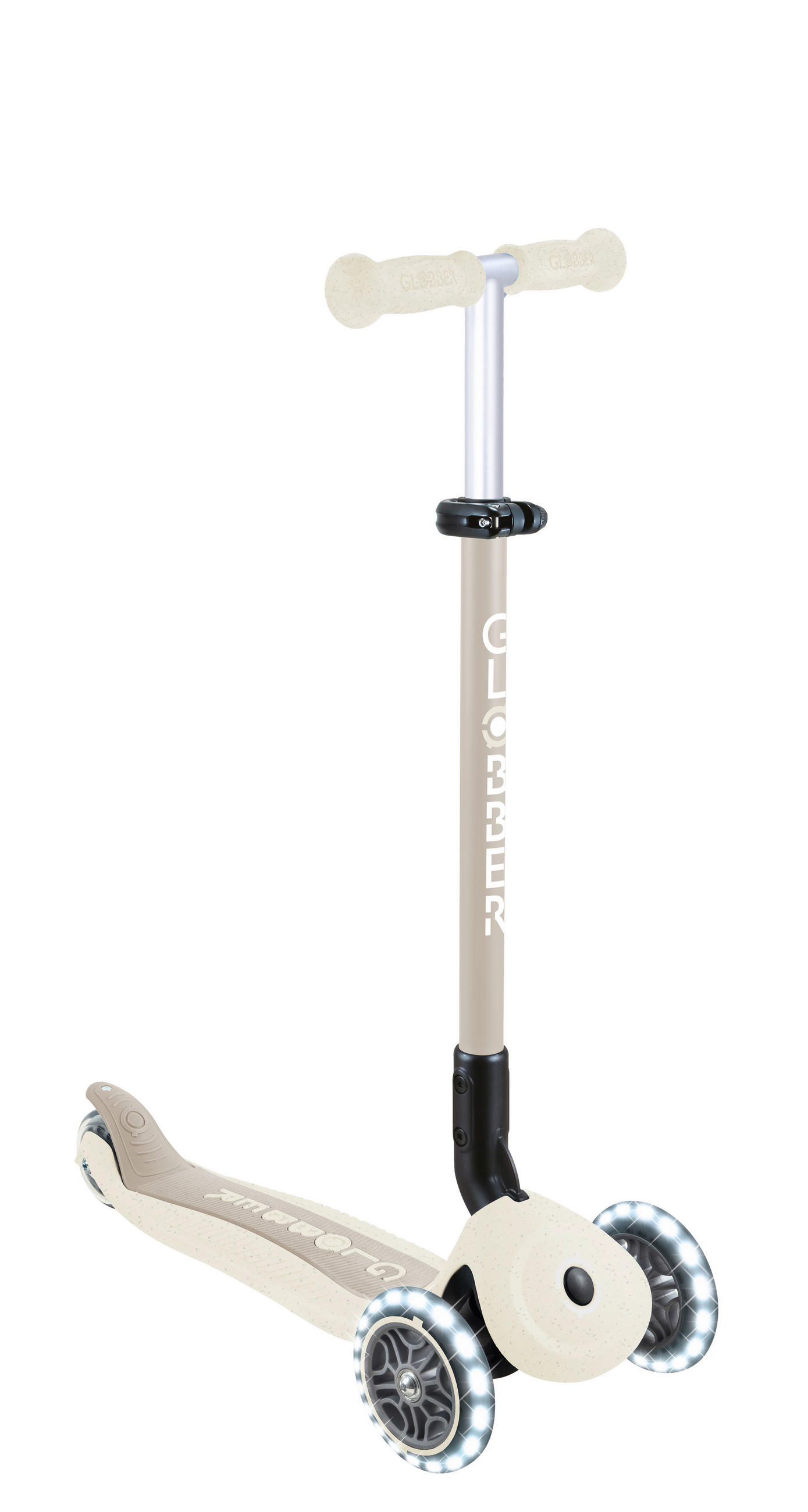 LAUFRAD GO-UP ACTIVE LIGHTS ECO  - Perlmutt, Basics, Kunststoff (67/28/95.5cm) - GLOBBER