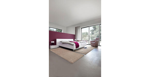 HOCHFLORTEPPICH 160/230 cm Samoa Haselnussfarben  - Haselnussfarben, KONVENTIONELL, Kunststoff/Textil (160/230cm) - Novel