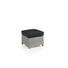GARTENHOCKER - Anthrazit/Hellgrau, Design, Kunststoff/Textil (59/59/36cm) - Kettler HKS GARTENHOCKER - Anthrazit/Hellgrau, Design, Kunststoff/Textil (59/59/36cm) - Kettler HKS