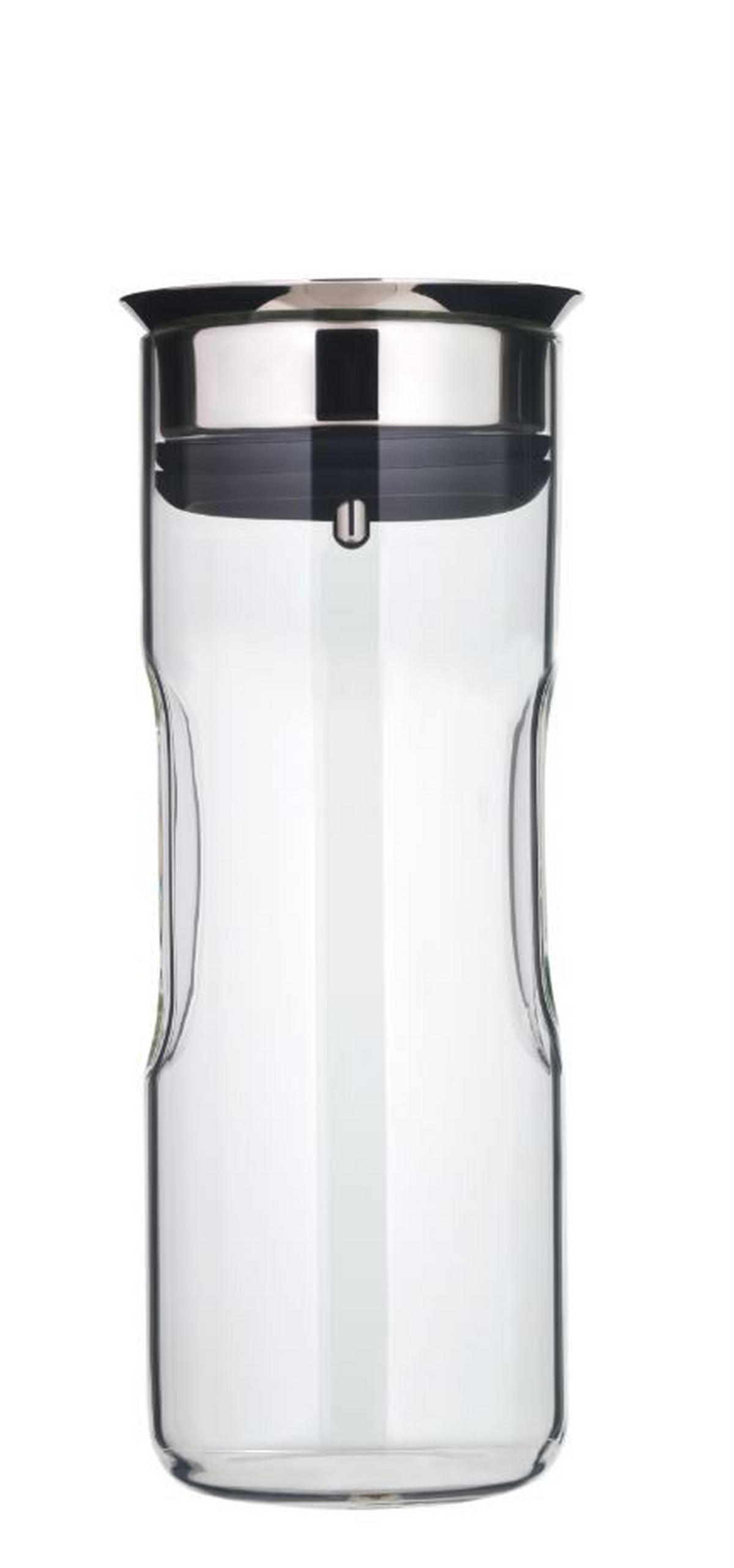 KARAFA ZA VODO - barve nerjavečega jekla/prozorno, Basics, kovina/umetna masa (0,8l) - WMF