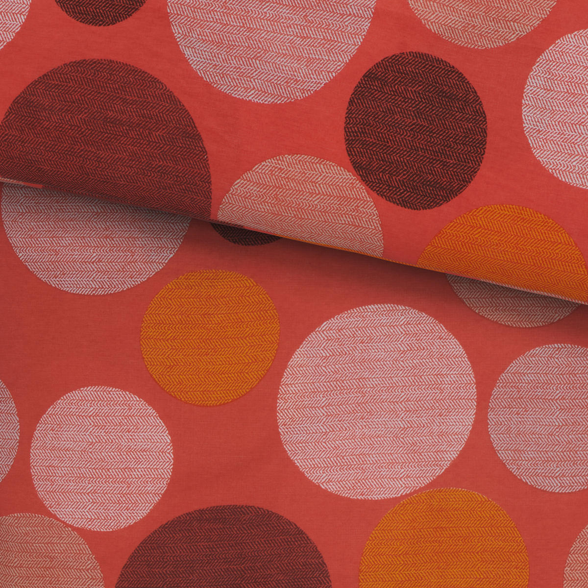 BETTWÄSCHE 140/200 cm  - Orange, Textil (140/200cm) - Novel