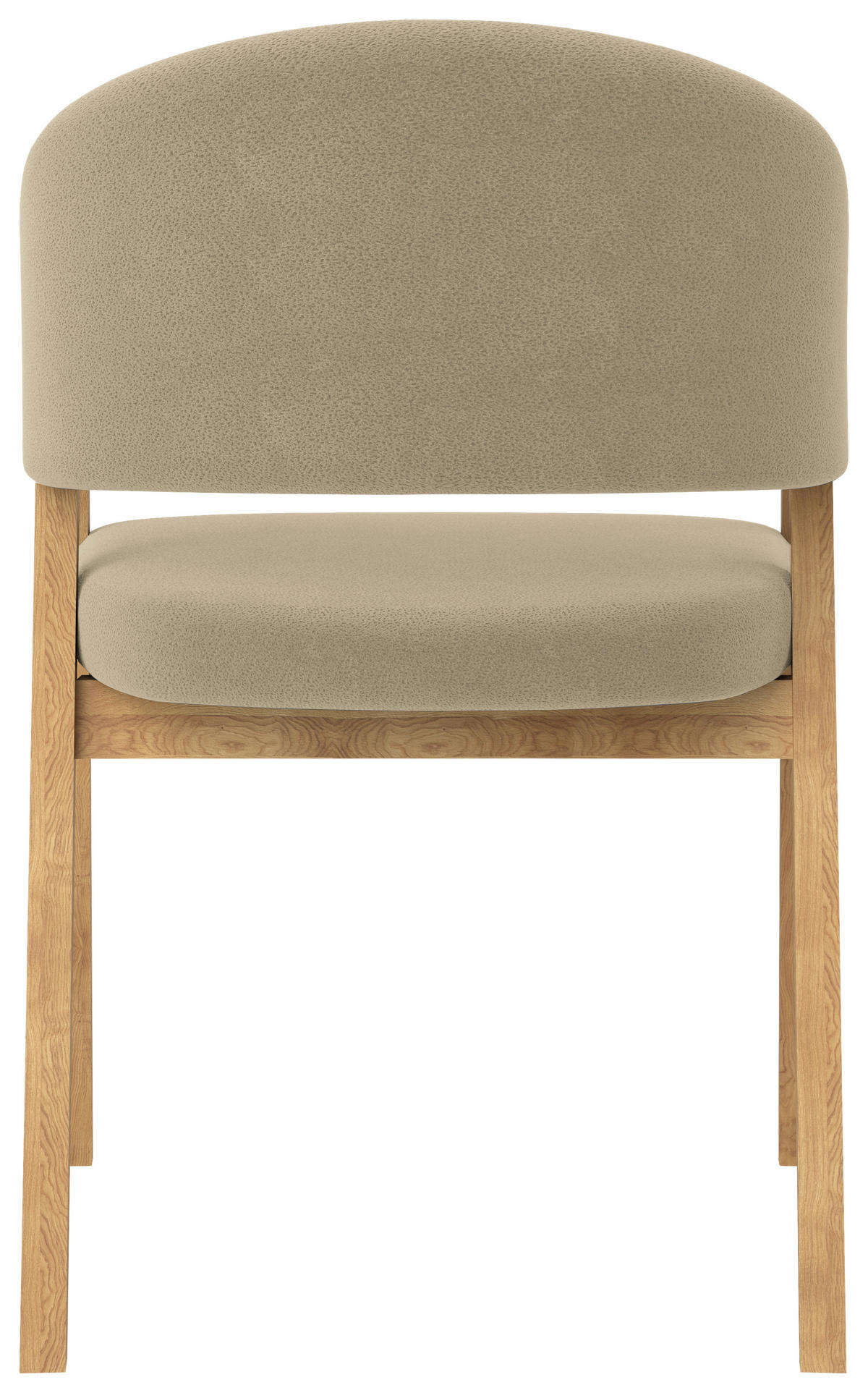 ARMLEHNSTUHL  in Mikrofaser  - Taupe, KONVENTIONELL, Holz/Textil (59/96/60cm) - Carryhome