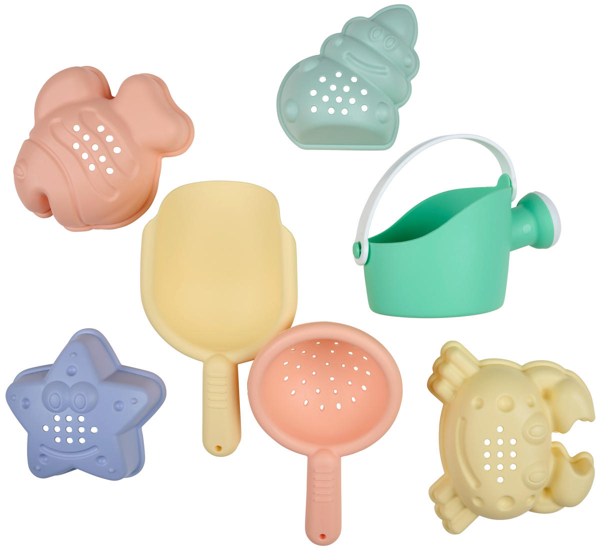 SET ZA IGRU NA PLAŽI   - višebojno, Basics, plastika