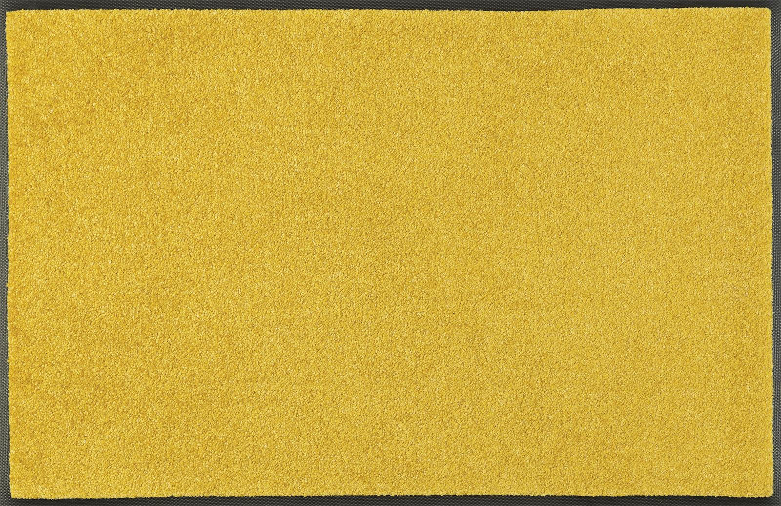 FUßMATTE  60/90 cm  Honig  - Honig, KONVENTIONELL, Kunststoff/Textil (60/90cm) - wash+dry