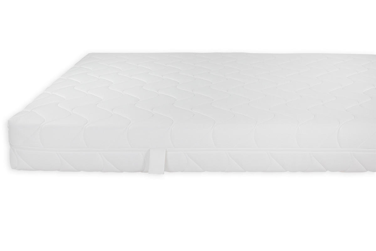 TASCHENFEDERKERNMATRATZE PHB COMFORT H2 160/200 cm Höhe ca. 17 cm  - Weiß, MODERN, Textil (160/200cm) - Livetastic