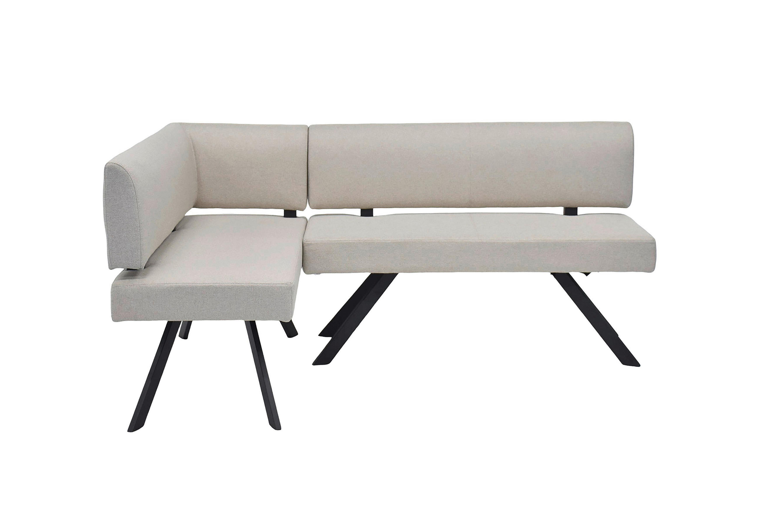Mid.you Eckbank Taupe 182x85 cm