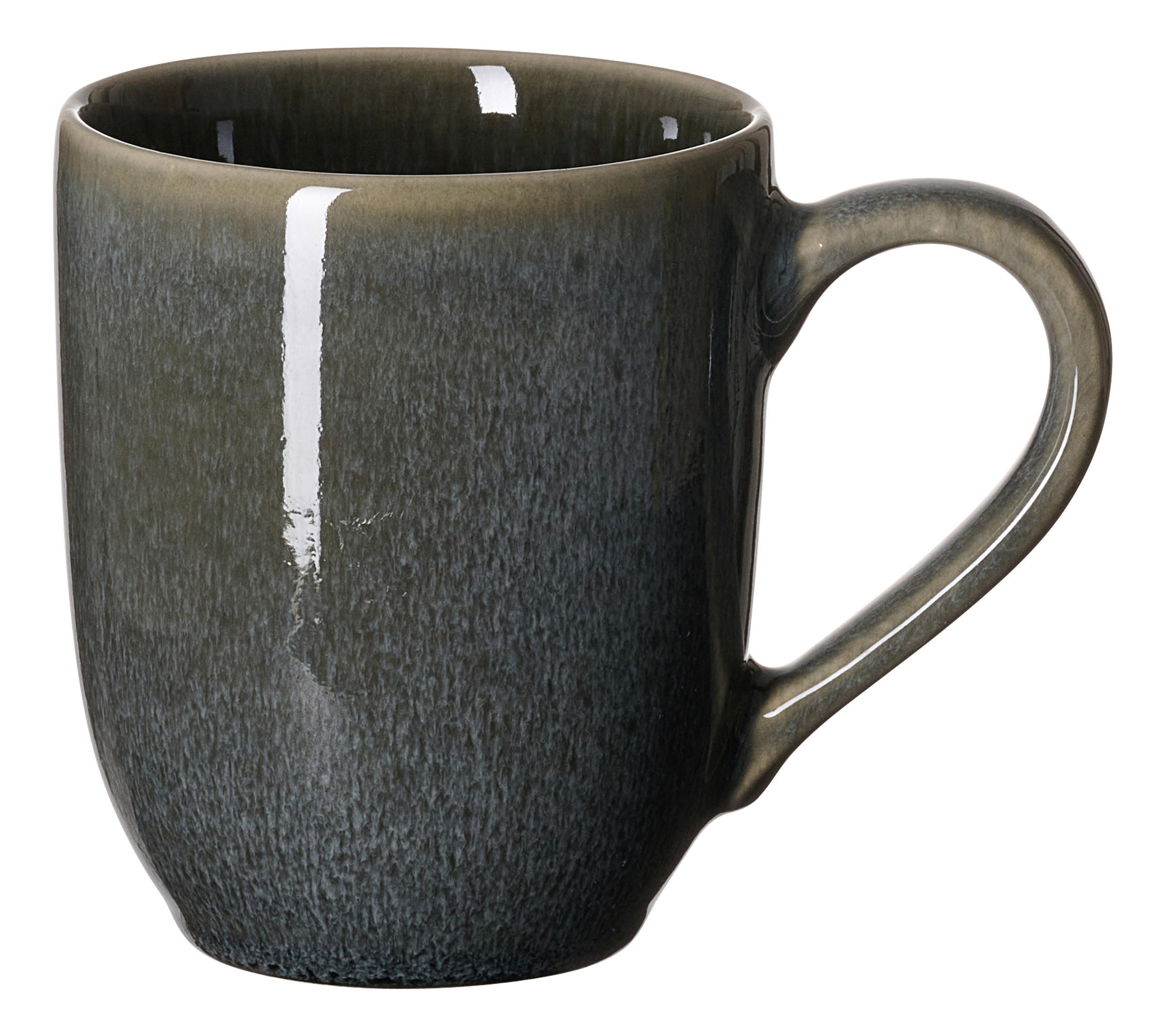 KAFFEEBECHER Eda Schiefer  350 ml   - Grau, KONVENTIONELL, Keramik (11/8,5/10cm) - Ritzenhoff Breker