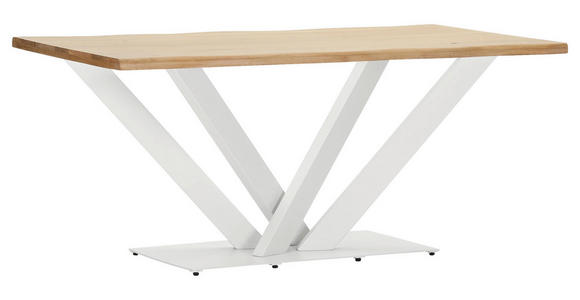 TISCHGESTELL Weiß   - Weiß, Design, Metall (150/70/73cm) - Landscape