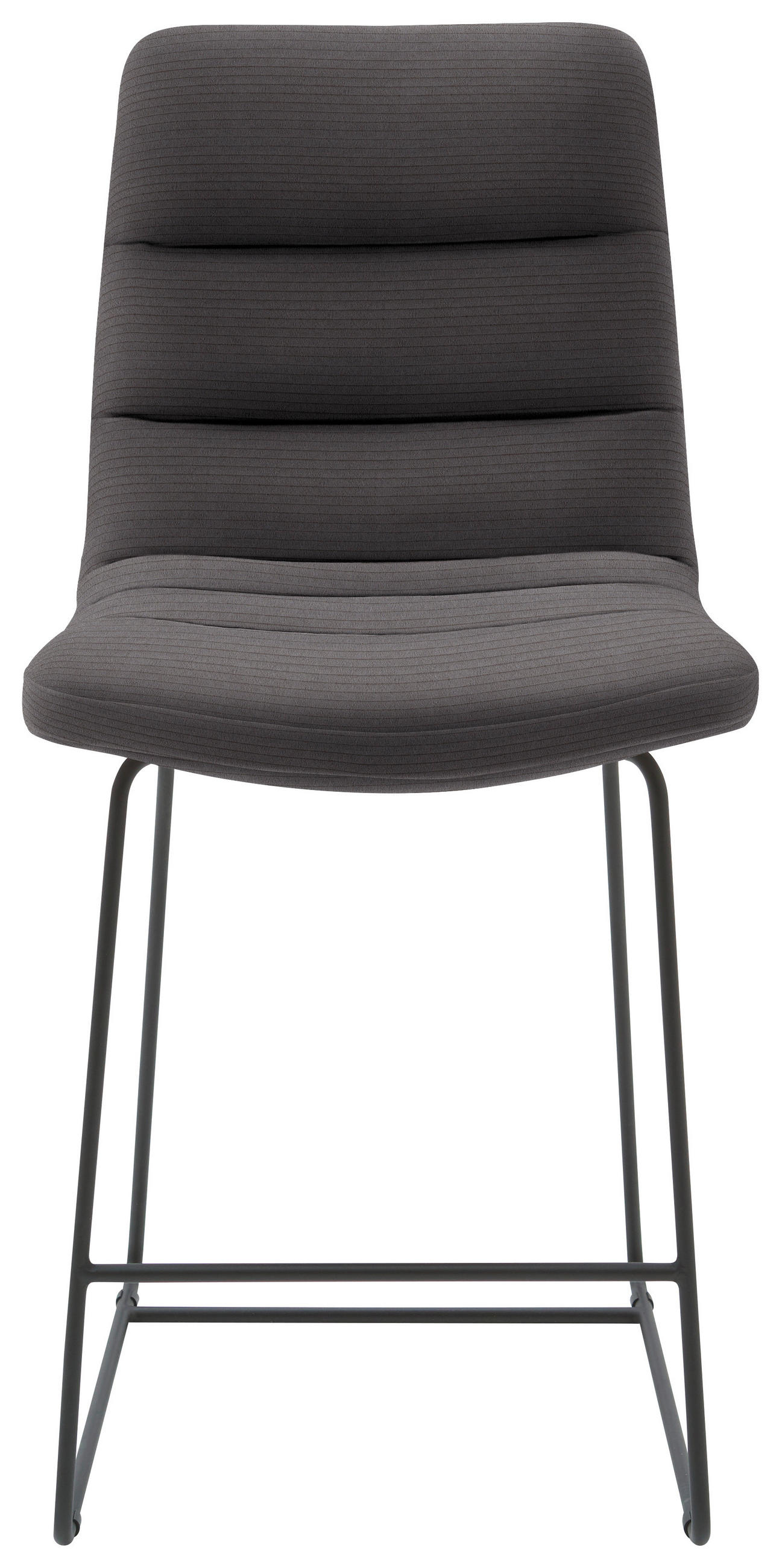TRESENSTUHL - Schwarz/Mokka, Design, Textil/Metall (52/106/66cm) - Dieter Knoll
