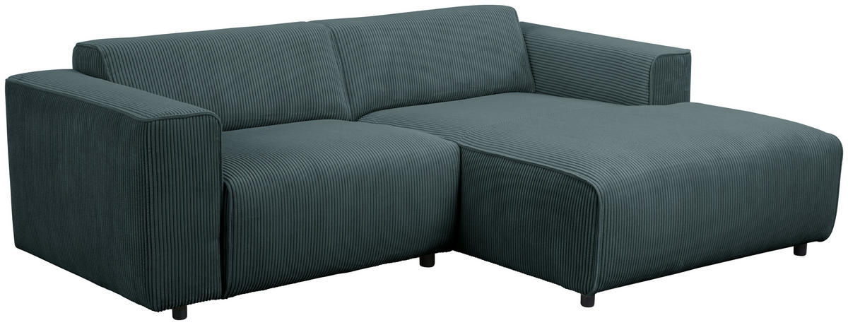 HÖRNSOFFA i manchester blå  - blå/svart, Design, textil/plast (234/161cm) - Livetastic