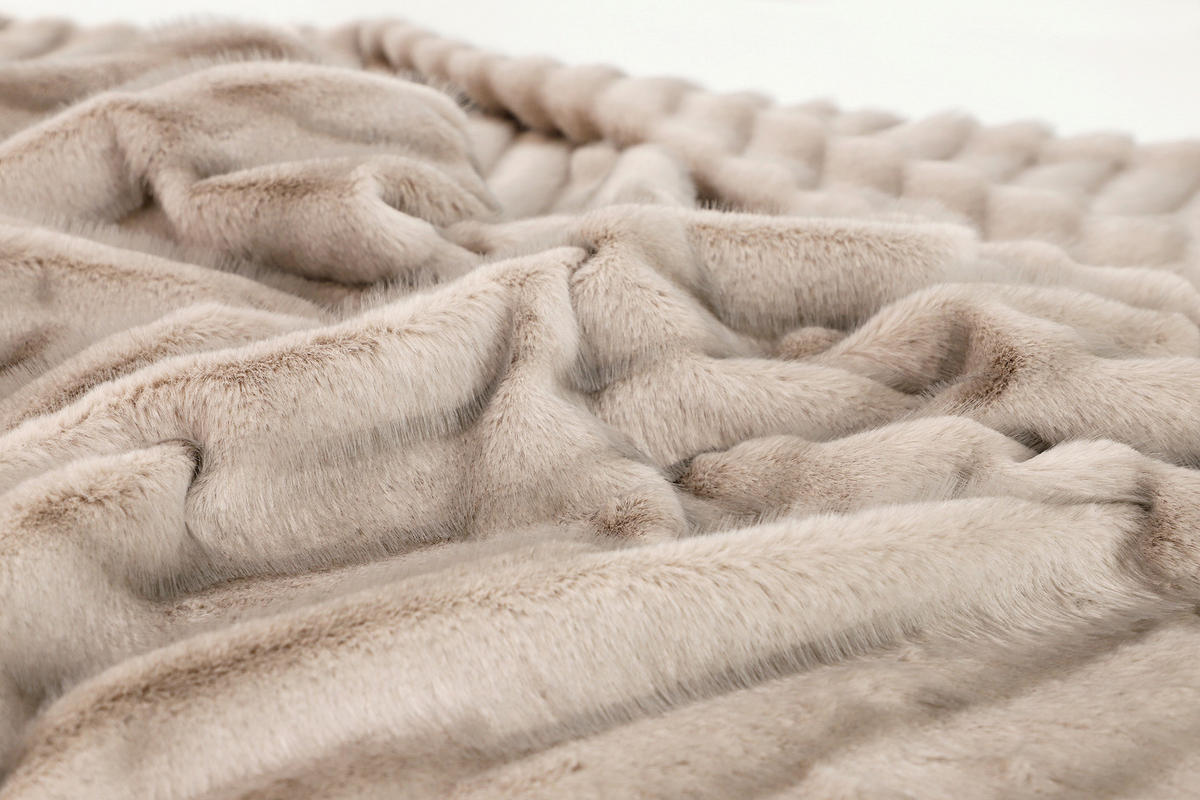 PLAID COUTURE 130/170 cm  - Taupe/Beige, Design, Textil (130/170cm) - Musterring