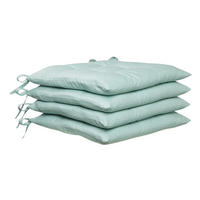 SITZKISSENSET  40/40 cm   - Pastellblau, Basics, Textil (40/40cm) - Peyer Syntex