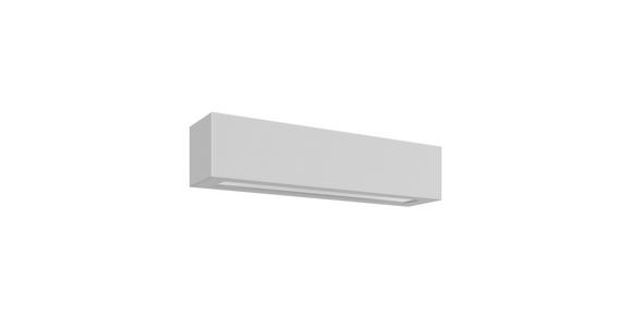 WANDLEUCHTE Alessia 35,3/7,5/7,5 cm  - Weiß, Basics, Stein (35,3/7,5/7,5cm) - Novel