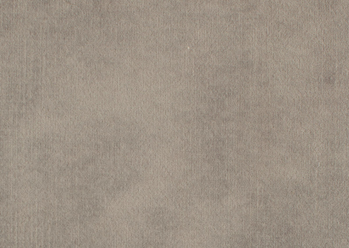 ECKSOFA in Velours Platinfarben  - Platinfarben/Schwarz, Design, Textil/Metall (180/310cm) - Dieter Knoll