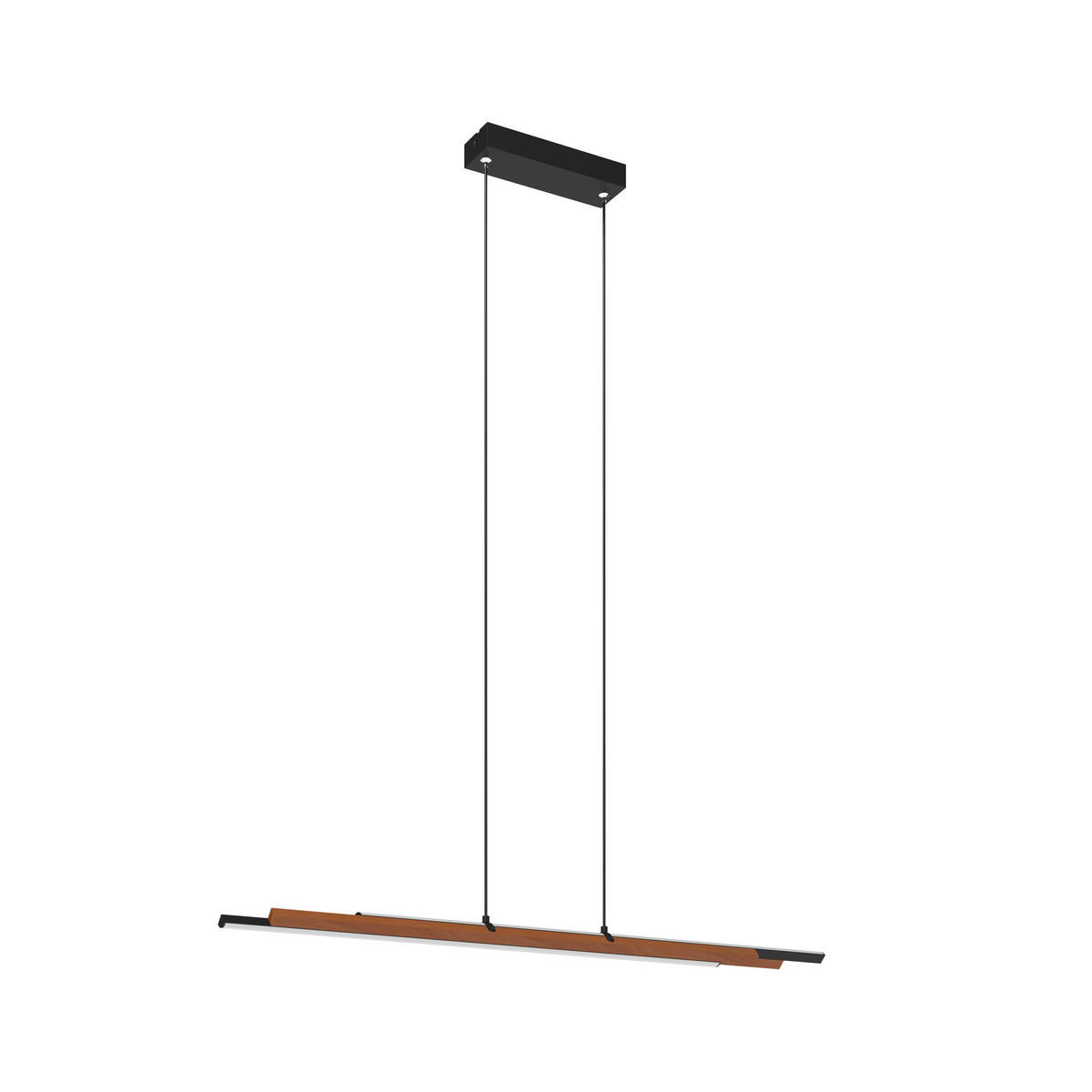 LED-HÄNGELEUCHTE 100/10/120 cm  - Weiß, Natur, Kunststoff (100/10/120cm) - Novel