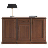 COMODĂ 153,5/90,5/45 cm  - bronz/castaniu, Design, metal/material pe bază de lemn (153,5/90,5/45cm) - Cantus