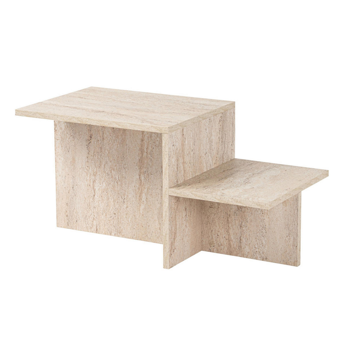 COUCHTISCH Creme  - Creme, Design, Holzwerkstoff (80/40/40cm) - MID.YOU