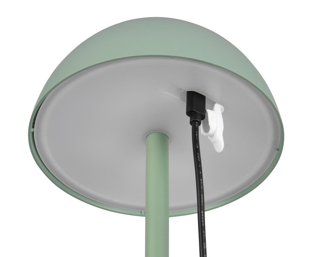 STOLNÍ LAMPA NA BATERIE 13,5/30 cm - zelená, Trend, plast (13,5/30cm)