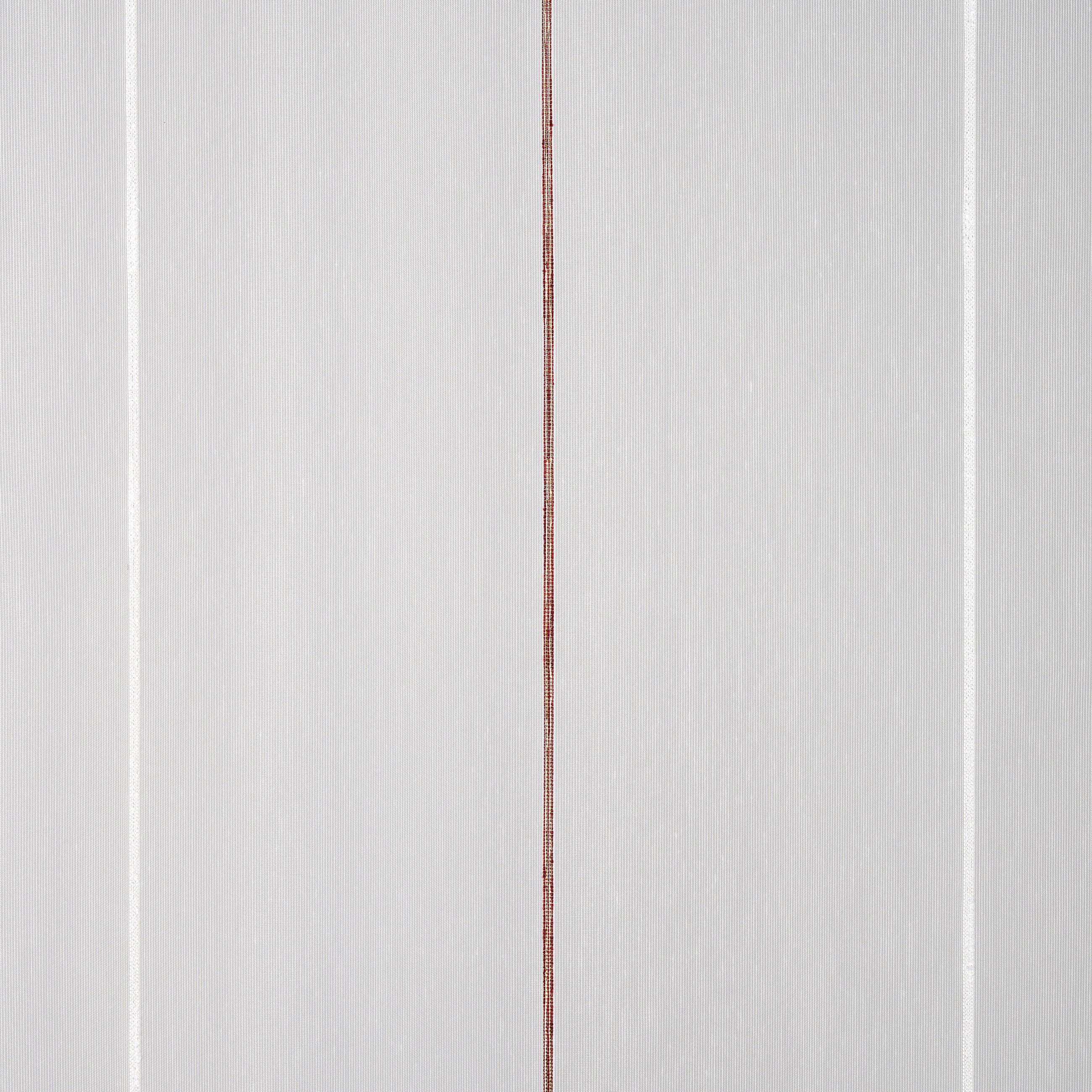 VORHANGSTOFF per lfm halbtransparent  - Rot, KONVENTIONELL, Textil (280cm) - Esposa