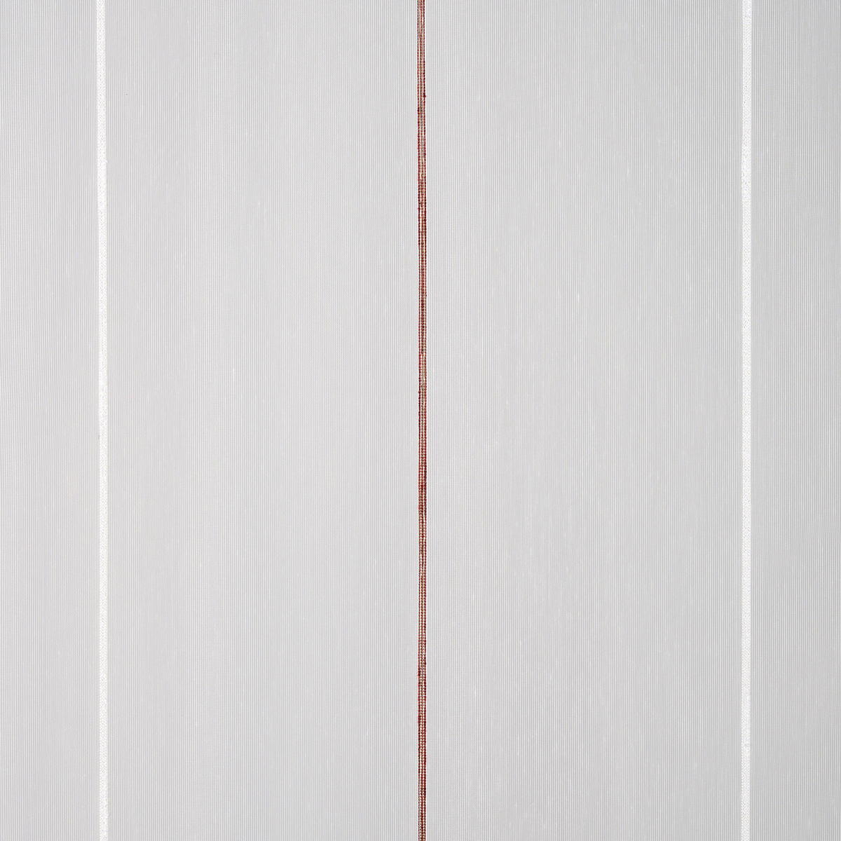 VORHANGSTOFF per lfm halbtransparent  - Rot, KONVENTIONELL, Textil (280cm) - Esposa