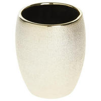 ZAHNPUTZBECHER  - Goldfarben, Basics, Keramik (8/9,8cm) - Sadena