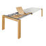 ESSTISCH Eiche furniert rechteckig Weiß, Eichefarben - Eichefarben/Weiß, Design, Holz (160/100/75cm) - Now by Hülsta ESSTISCH Eiche furniert rechteckig Weiß, Eichefarben - Eichefarben/Weiß, Design, Holz (160/100/75cm) - Now by Hülsta