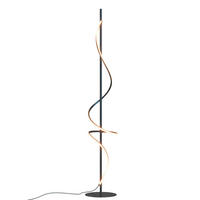 LED-STEHLEUCHTE 22/22/150 cm    - Schwarz, Design, Kunststoff/Metall (22/22/150cm)