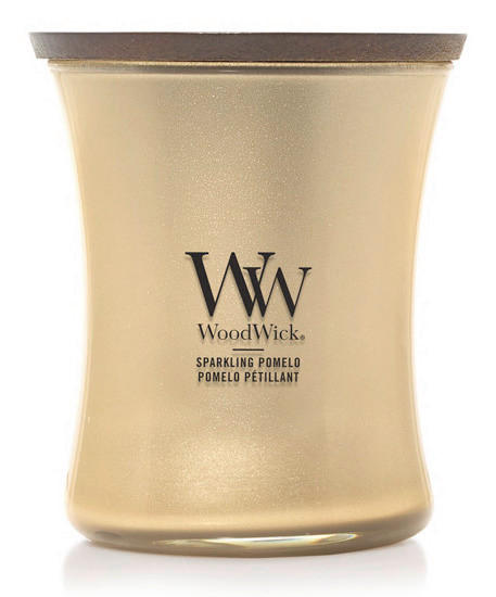 ILLATGYERTYA - áttetsző, Modern, üveg/paraffin (11.8/9.8/9.8cm) - WoodWick