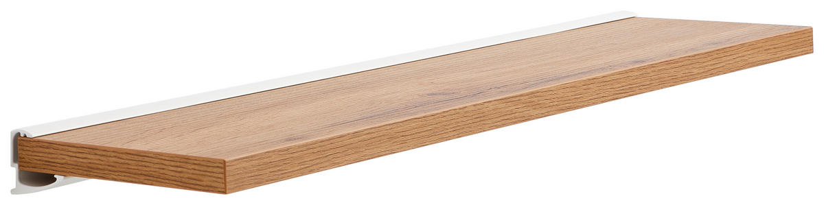 NÁSTENNÝ PROFIL - biela, Konventionell, kov (60/4/4cm) - Xora