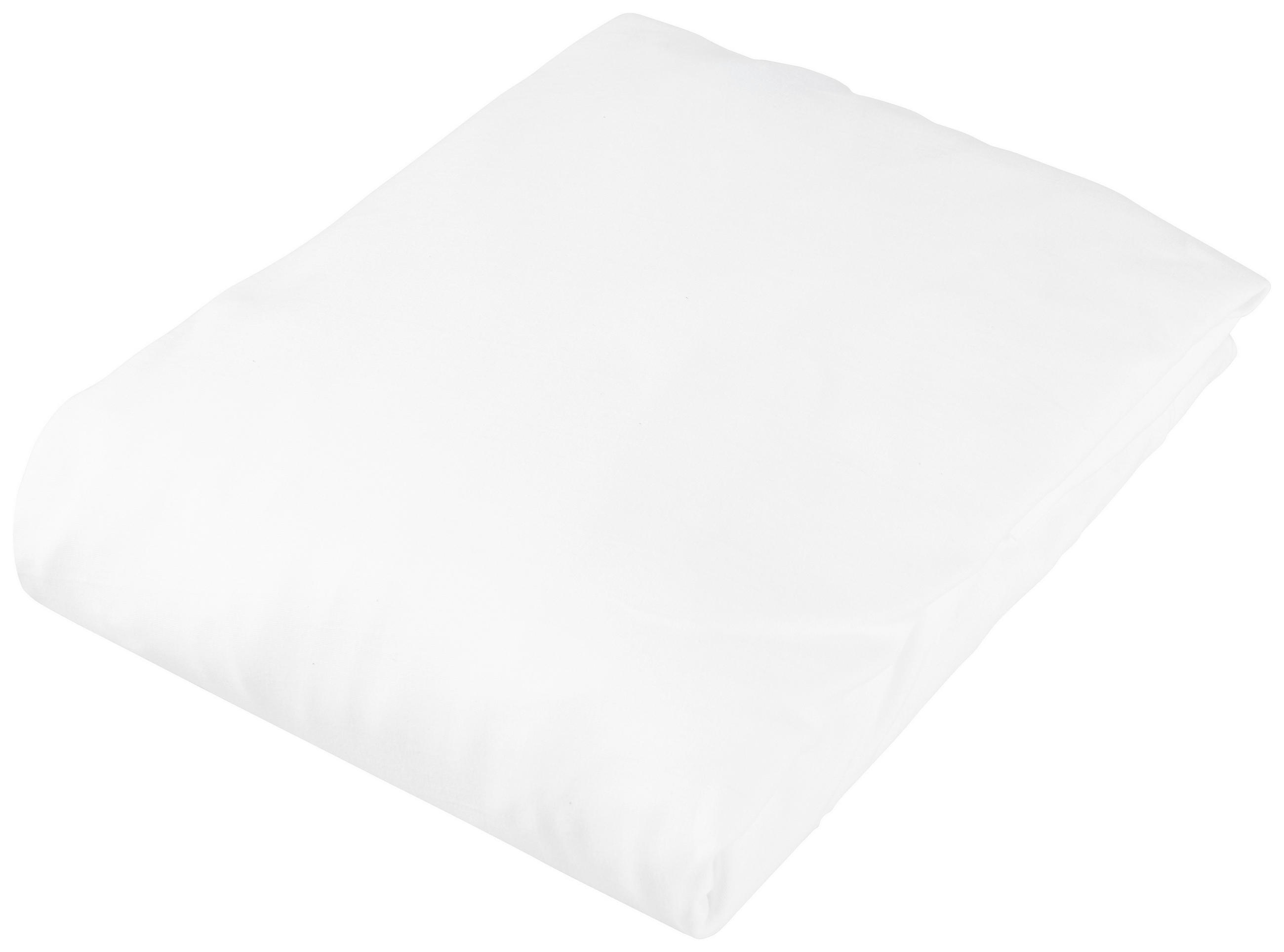 SPANNLEINTUCH 180/200 cm Jersey  - Weiß, KONVENTIONELL, Textil (180/200cm) - Fleuresse