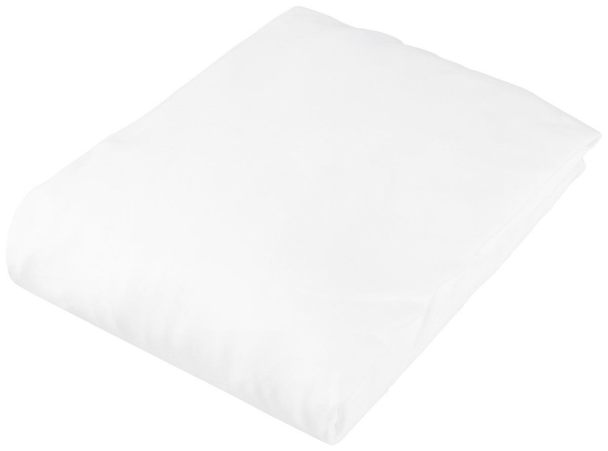 SPANNLEINTUCH 150/200 cm Jersey  - Weiß, KONVENTIONELL, Textil (150/200cm) - Fleuresse