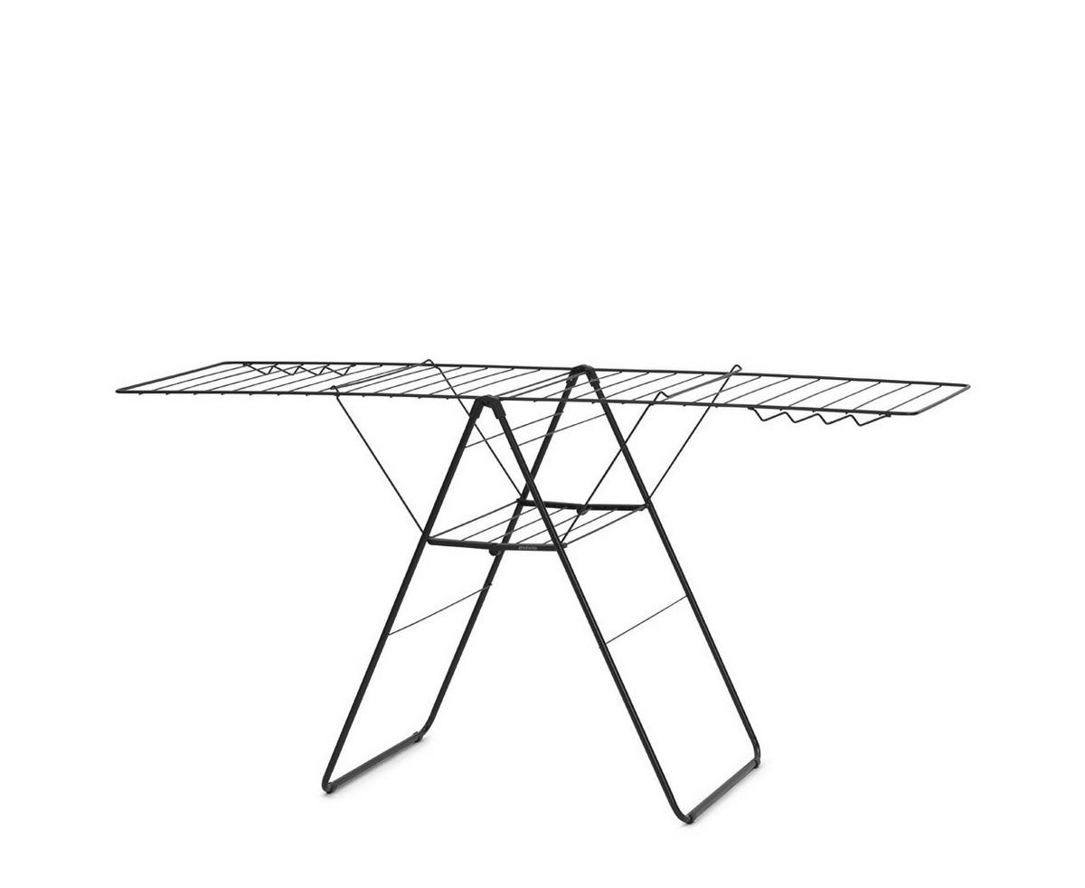 STANDTROCKNER  - Schwarz, Basics, Metall (59.2/98.4/5cm) - Brabantia