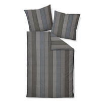 BETTWÄSCHE 3-teilig Makosatin 200/200 cm  - Sandfarben, Design, Textil (200/200cm) - Janine