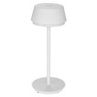 LED-TISCHLEUCHTE 12/30 cm   - Weiß, Basics, Kunststoff/Metall (12/30cm) - Dieter Knoll