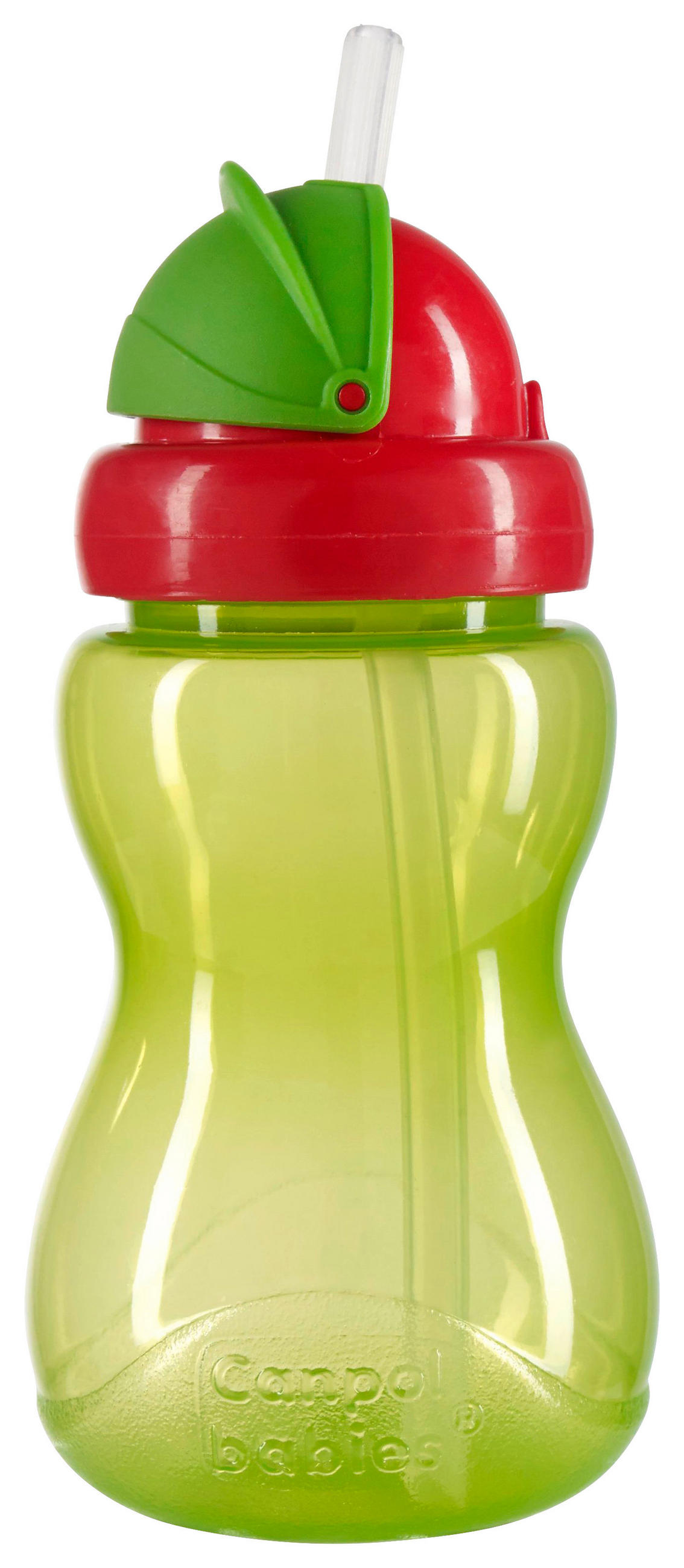 DĚTSKÁ LÁHEV NA PITÍ - zelená, Basics, plast (7/15cm) - My Baby Lou