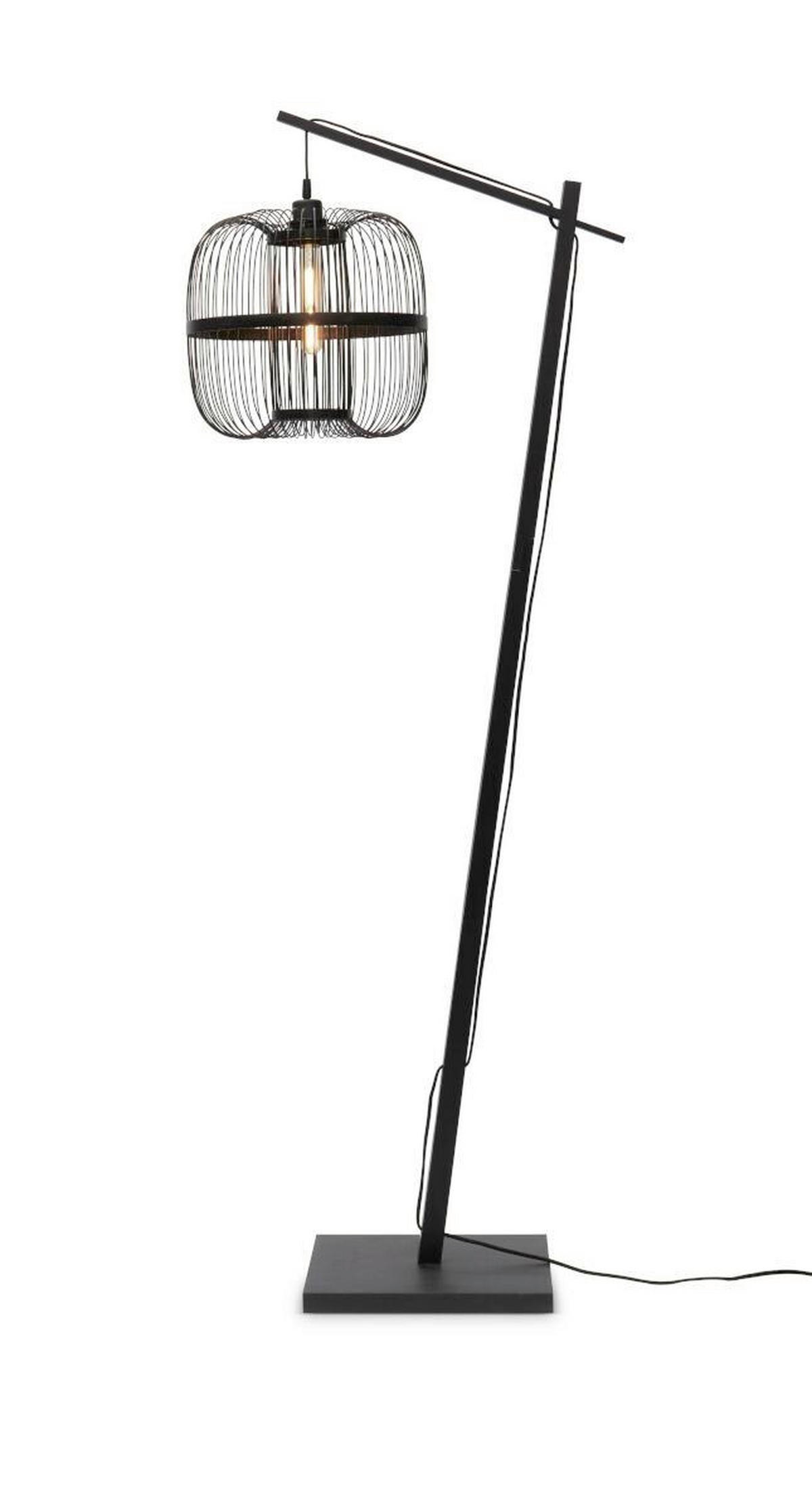 STEHLEUCHTE Industrial  - Schwarz, Trend (176/36/63cm) - Good & Mojo