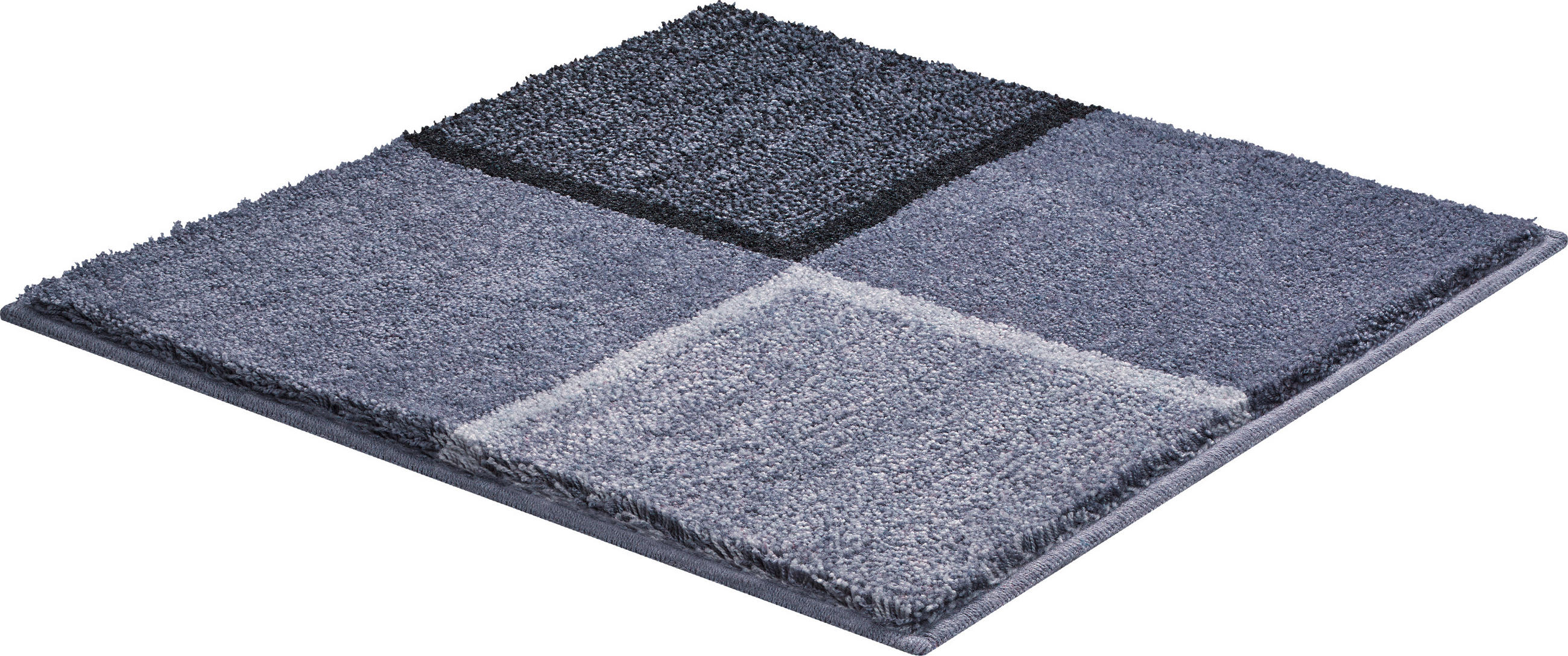 BIDET-VORLEGER Grau 60/60 cm  - Grau, Basics, Kunststoff/Textil (60/60cm) - Grund