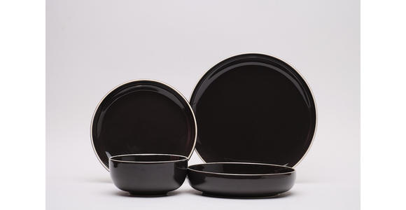 KOMBISERVICE Bastia mocha 16-teilig  - Mokka, Trend, Keramik - Novel