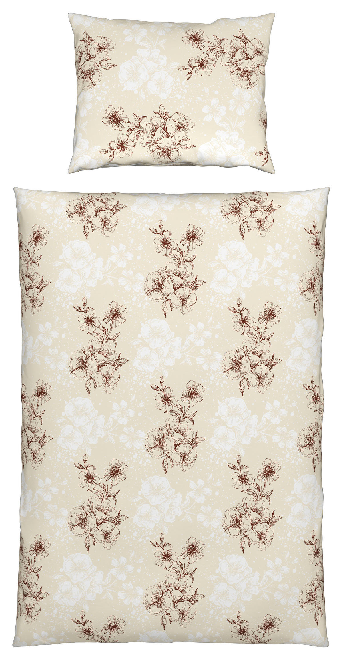 ÁGYNEMŰHUZAT-GARNITÚRA 140/200 cm  - bézs, Konventionell, textil (140/200cm) - Esposa