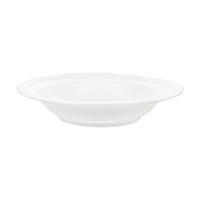 HLUBOKÝ TALÍŘ porcelán keramika  - bílá, Basics, keramika (23.4/4.5/23.4cm)