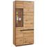 VITRINE in furniert, massiv, teilmassiv Wildeiche Anthrazit, Eichefarben - Eichefarben/Anthrazit, KONVENTIONELL, Glas/Holz (89/200/38cm) - Linea Natura VITRINE in furniert, massiv, teilmassiv Wildeiche Anthrazit, Eichefarben - Eichefarben/Anthrazit, KONVENTIONELL, Glas/Holz (89/200/38cm) - Linea Natura