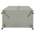 HIGHBOARD SNOW  in 70/121,6/40 cm  - Eichefarben/Goldfarben, Design, Holzwerkstoff/Metall (70/121,6/40cm) - Xora