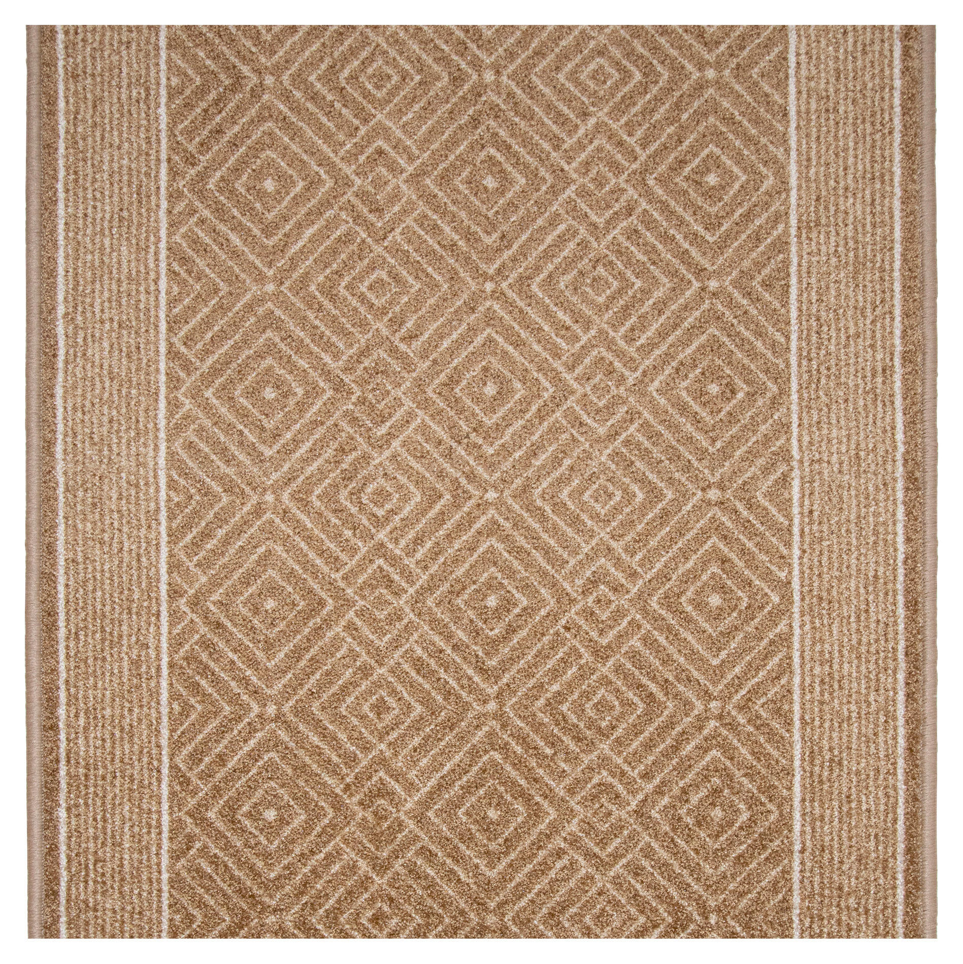 LÄUFER 67 cm Lund  - Beige, KONVENTIONELL, Kunststoff/Textil (67cm) - Esposa