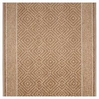 LÄUFER 67 cm Lund  - Beige, KONVENTIONELL, Kunststoff/Textil (67cm) - Esposa