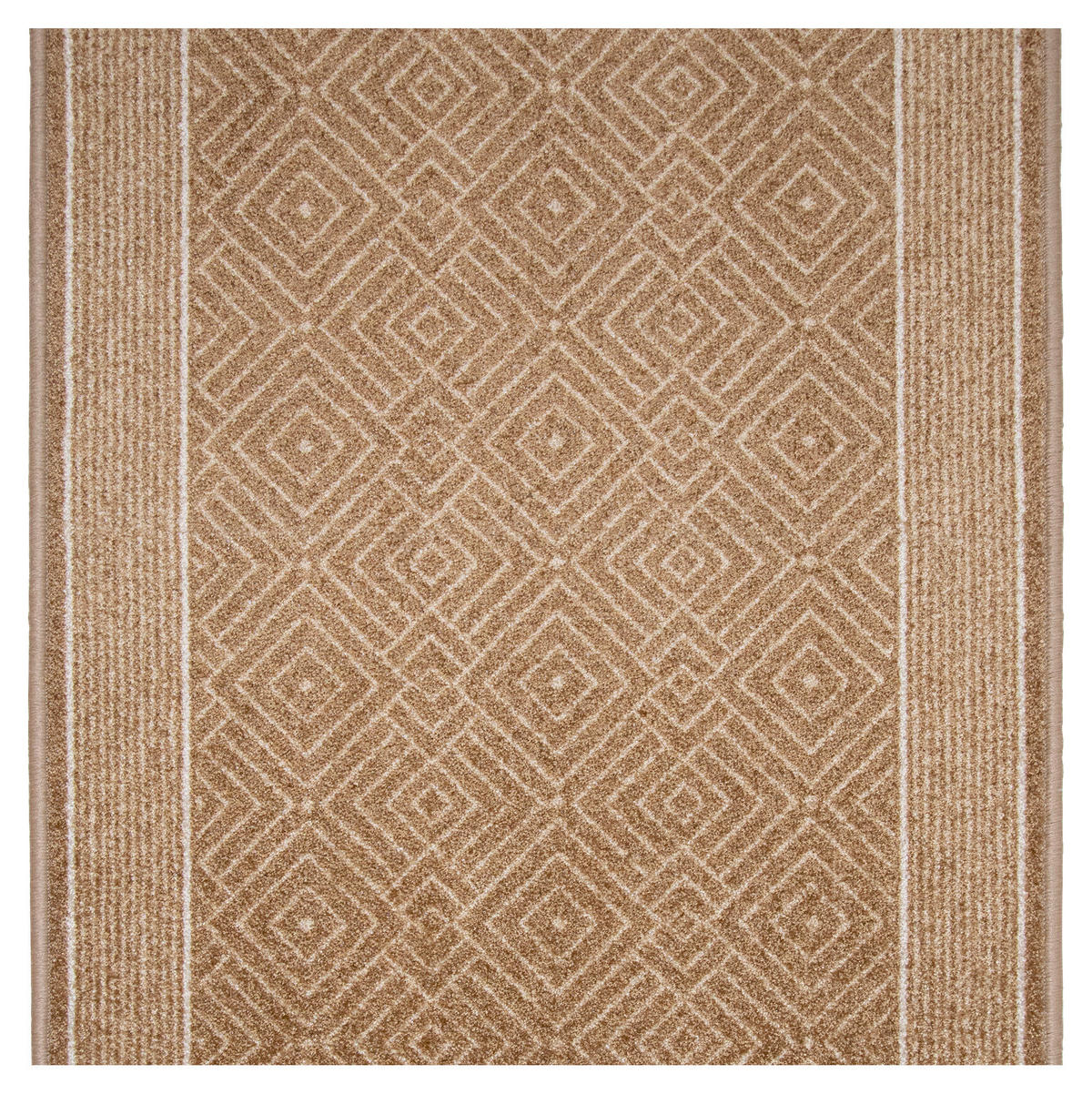 LÄUFER 67 cm Lund  - Beige, KONVENTIONELL, Kunststoff/Textil (67cm) - Esposa