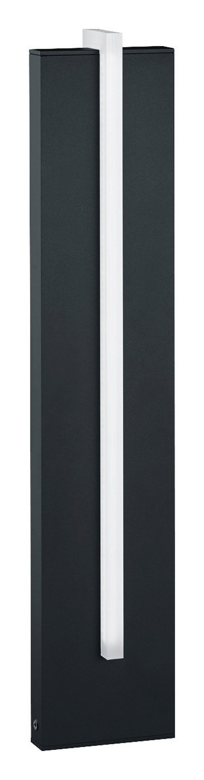 AUßENSTEHLEUCHTE 16/8/83 cm   - Graphitfarben, Design, Kunststoff/Metall (16/8/83cm) - Helestra